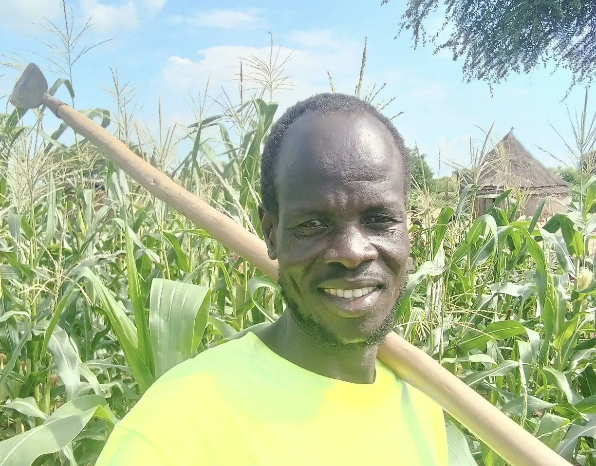 University of Juba Graduate Turns to Agriculture, Eyes Productive Maize Harvest